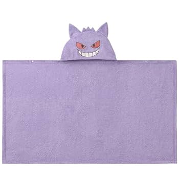 Amazon.co.jp: monpoke フード付きバスタオル ゲンガー パープル